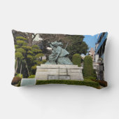 侍鎌倉権五郎景正歌舞伎像 ランバークッション (裏面)