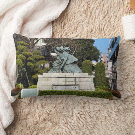 侍鎌倉権五郎景正歌舞伎像 ランバークッション (ブランケット)