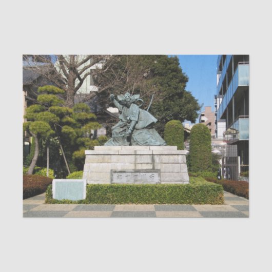 侍鎌倉権五郎景正歌舞伎像 薄葉紙 (正面)