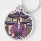 侍 キーホルダー (正面)