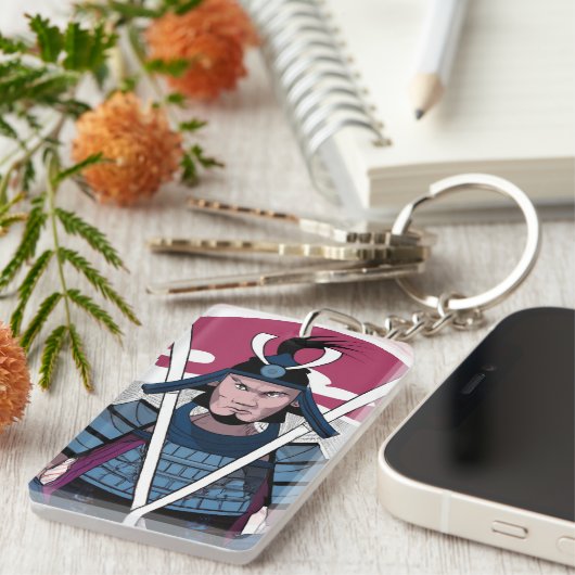 侍 キーホルダー (正面右)