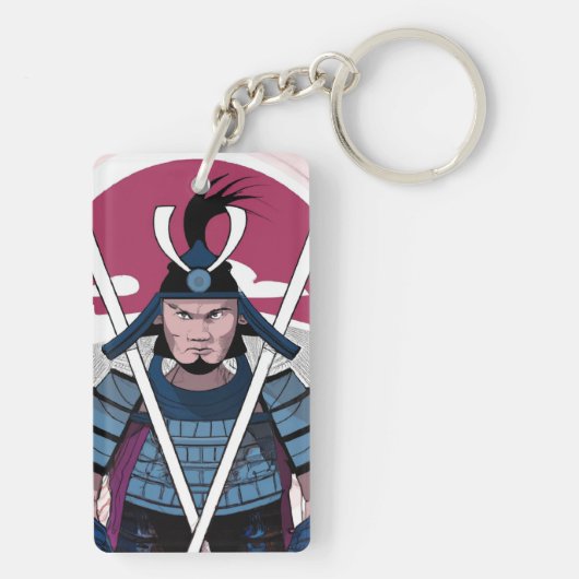 侍 キーホルダー (裏面)