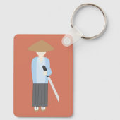 侍 キーホルダー (裏面)