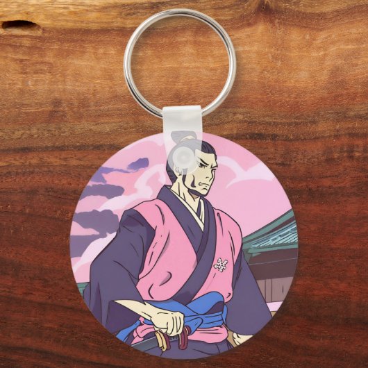 侍 キーホルダー (裏面)