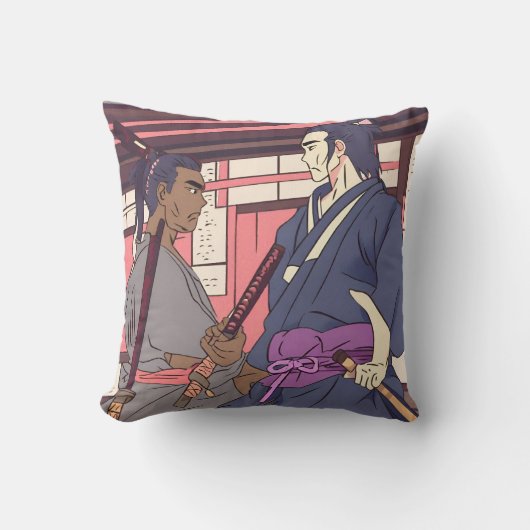 侍 クッション (正面)