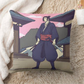 侍 クッション (ブランケット)