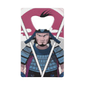 侍 クレジットカード栓抜き (正面)