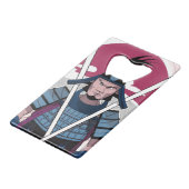 侍 クレジットカード栓抜き (正面アングル)