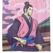 侍 シャワーカーテン (正面)