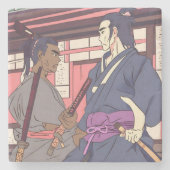 侍 ストーンコースター (正面)