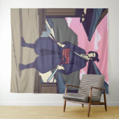 侍 タペストリー (インサイチュ(横))