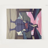 侍 タペストリー (正面(横))