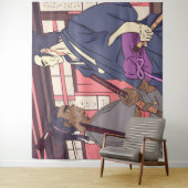 侍 タペストリー (インサイチュ)