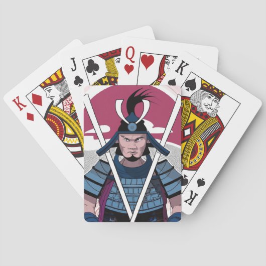 侍 トランプ (裏面)