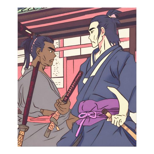 侍 フォトプリント            (正面)