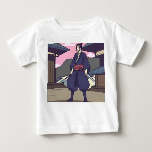 侍 ベビーTシャツ (正面)