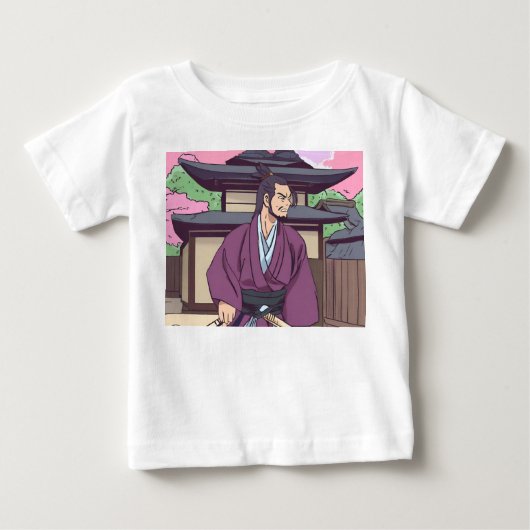侍 ベビーTシャツ (正面)