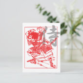 侍 ポストカード (スタンド正面)