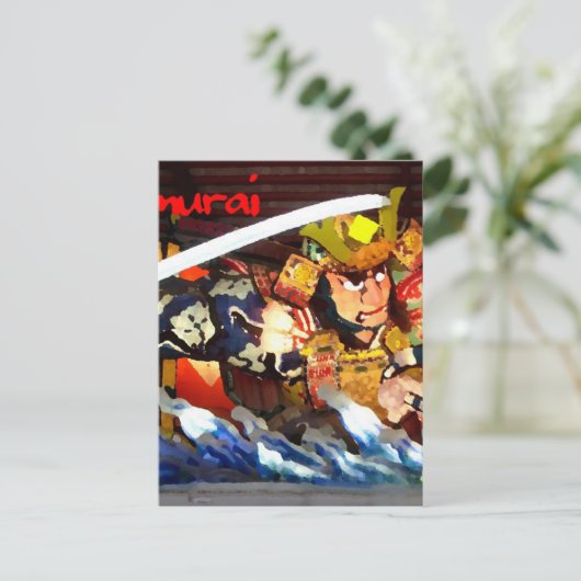 侍 ポストカード (スタンド正面)