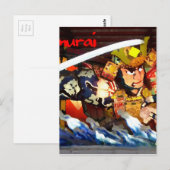 侍 ポストカード (正面/裏面)