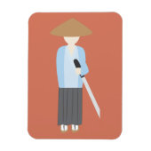侍 マグネット (縦)