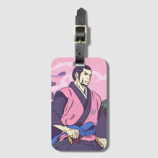 侍 ラゲッジタグ (正面縦)