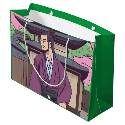 侍 ラージペーパーバッグ (裏面アングル)