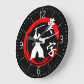侍 ラージ壁時計 (傾斜)