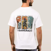 侍、武士道 Tシャツ (裏面)