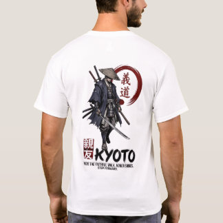 侍 浪人 武士 京都 武士道 アート Tシャツ