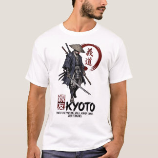 侍 浪人 武士 京都 武士道 アート Tシャツ