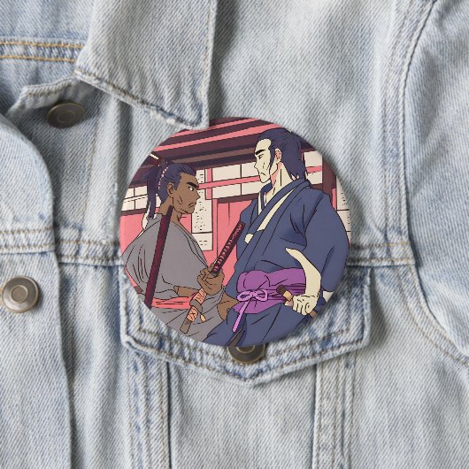 侍 缶バッジ (インサイチュ)