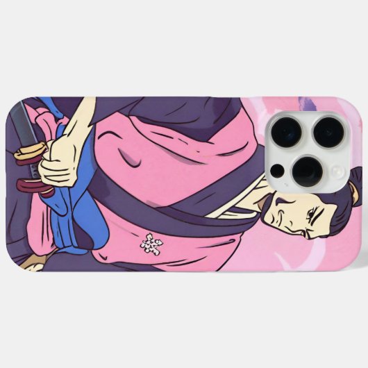 侍 Case-Mate iPhoneケース (裏面 (横))