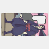 侍 SAMSUNG GALAXYケース (裏面横)