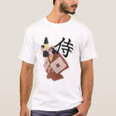 侍　samurai tシャツ (正面)