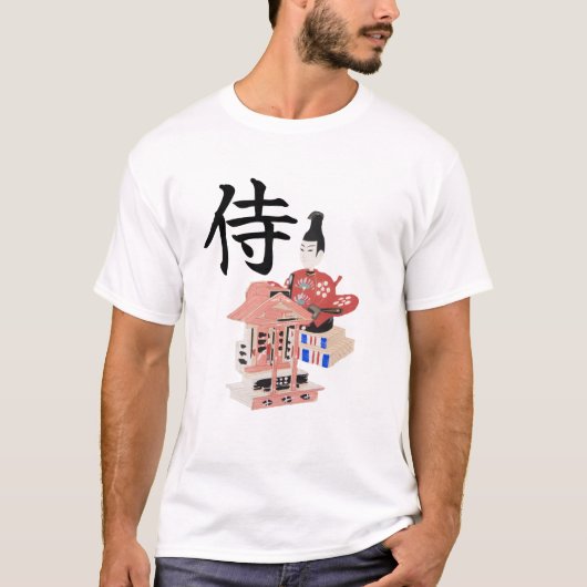 侍　samurai tシャツ (正面)