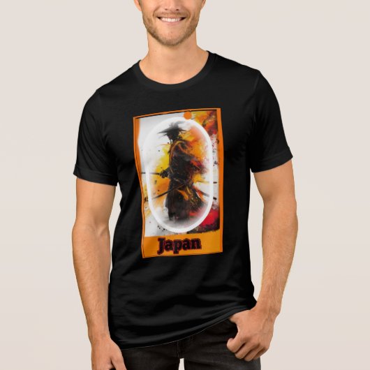 侍Tシャツ  トライブレンドＴシャツ (正面)