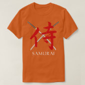 侍V侍の戦士カタナ刀侍カ Tシャツ (デザイン正面)