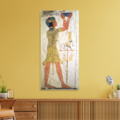 供物を作る神官 キャンバスプリント (インサイチュ (リビング))