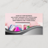 供給およびツールのクリーニング | ハウスクリーニング 名刺 (裏面)