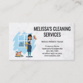 供給およびツールのクリーニング |ワーカークリーニング 名刺 (正面)