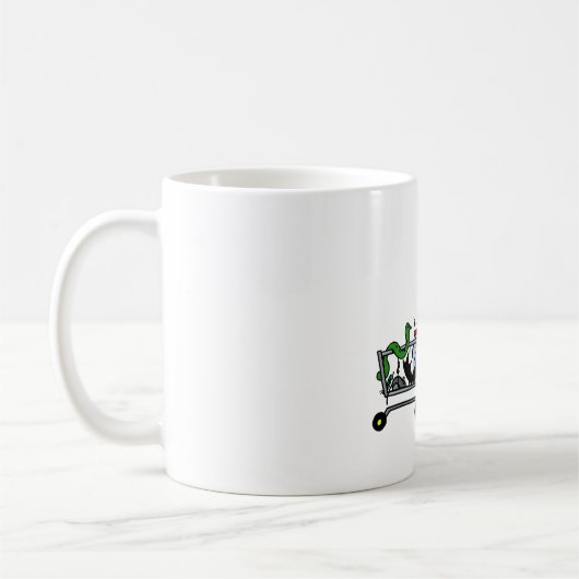 供給のための魔法使いのショッピング コーヒーマグカップ (左)
