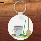 供給のクリーニング キーホルダー (正面)