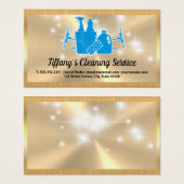 供給のクリーニング |スパークル |メタリック金ゴールド (正面&裏面)