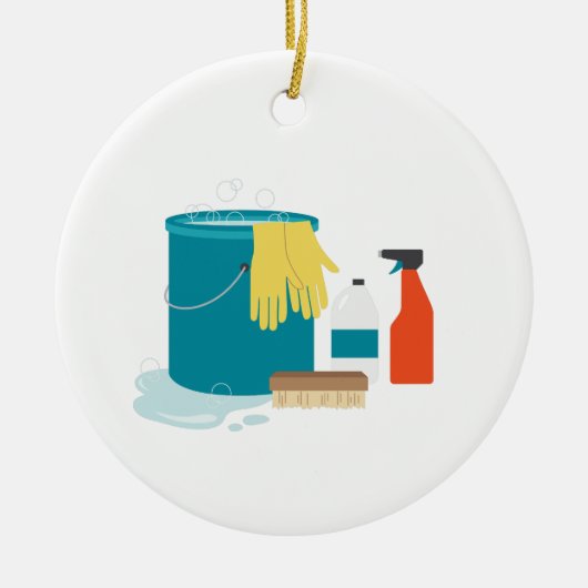 供給のクリーニング セラミックオーナメント (正面)