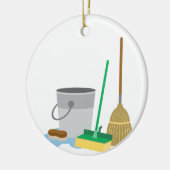 供給のクリーニング セラミックオーナメント (左)