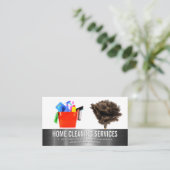 供給のクリーニング | 羽毛ダスター 名刺 (スタンド正面)