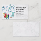 供給のクリーニング | 衛生化ツール | メイド 名刺 (正面/裏面)