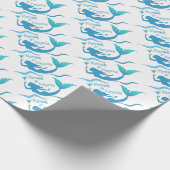 供給を包んでいる人魚およびマルガリータ ラッピングペーパー (角)