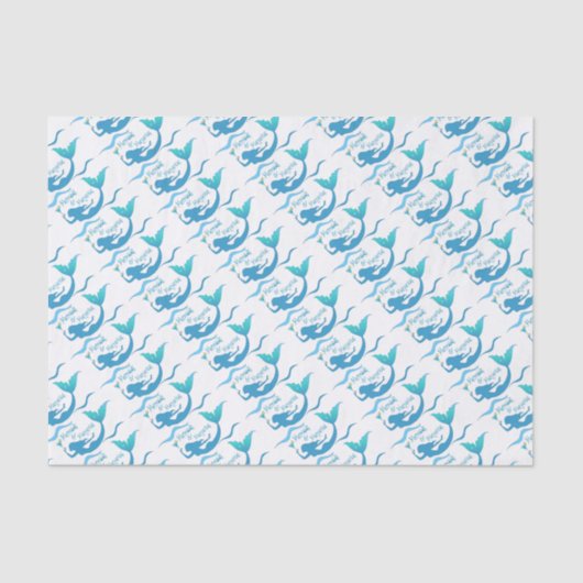 供給を包んでいる人魚およびマルガリータ 薄葉紙 (正面)